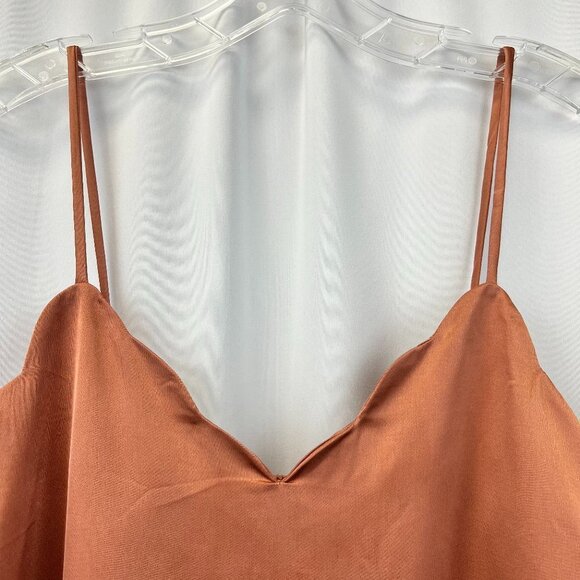 Monteau Womens Spice Comfort Spaghetti Strap Camisole Tank Top Size Large - Picture 5 of 9